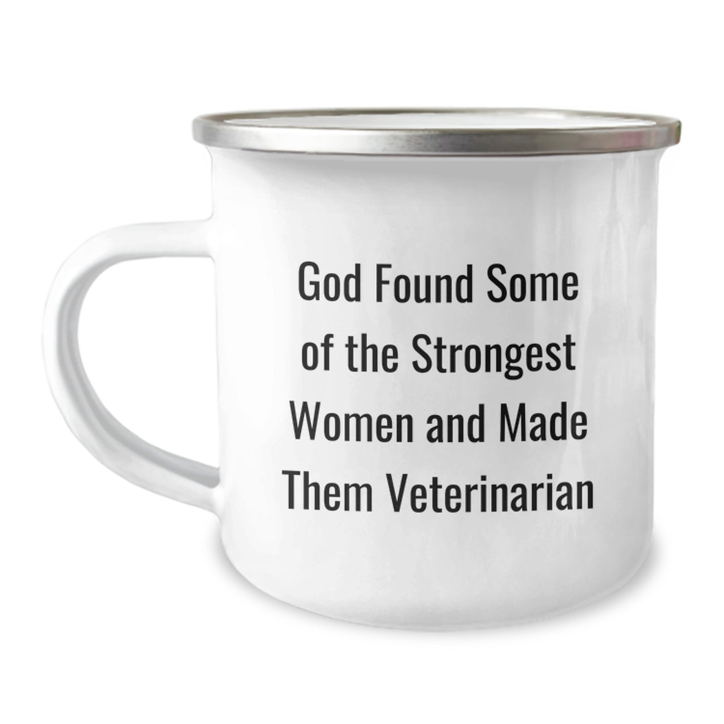 Funny Veterinarian Gifts from Men for Women - Inspirational Quote Camping Mug for Christmas Unique Presents - Image 1
