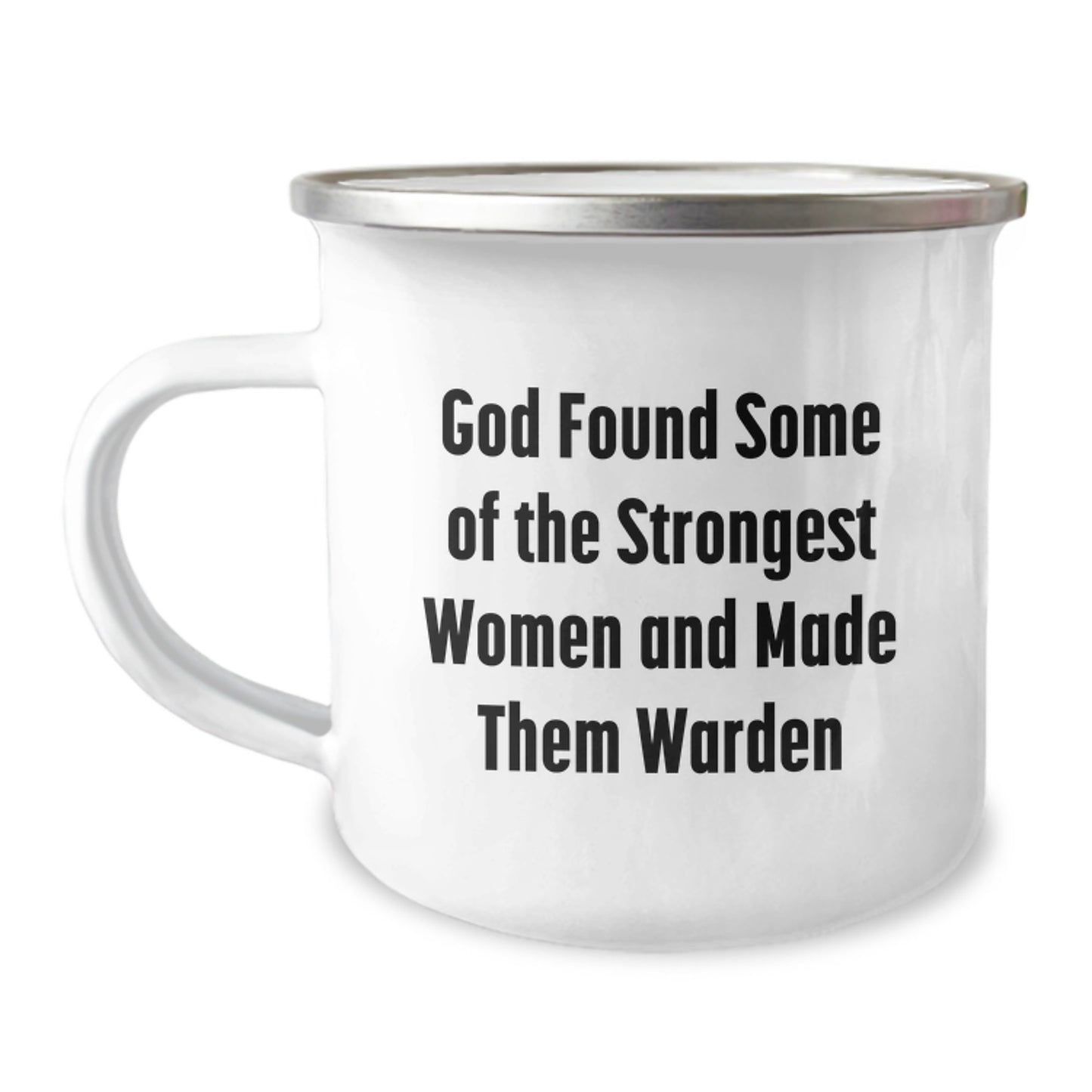 Warden Inspired Funny Camping Mug Gifts from Men to Women Warden Christmas Unique Gifts - Image 1
