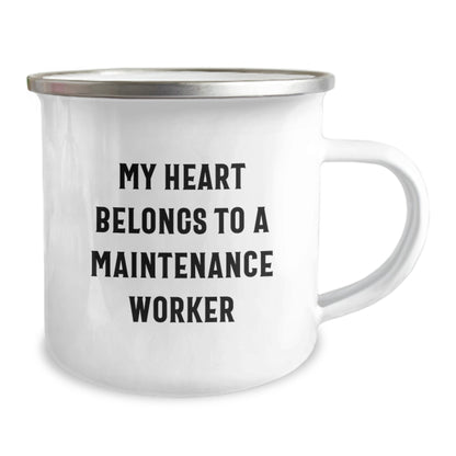Funny Maintenance Worker Gifts - Camping Mug for Birthday - Gifts from Friends for Maintenance Worker - Image 2