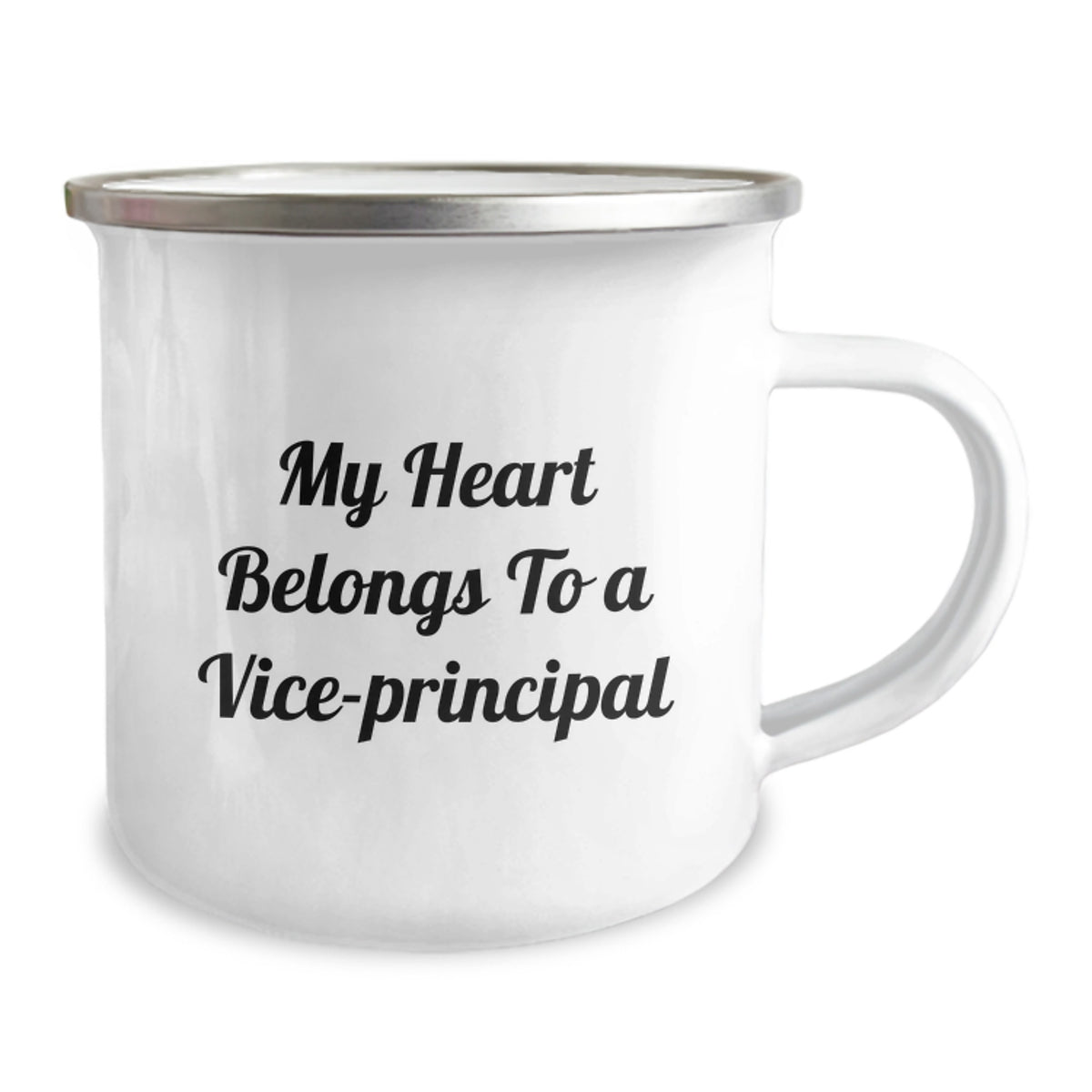 Funny Vice-principal Gifts from Friends - My Heart Belongs To A Vice-principal Birthday Unique Mugs for Vice-principal - Image 2
