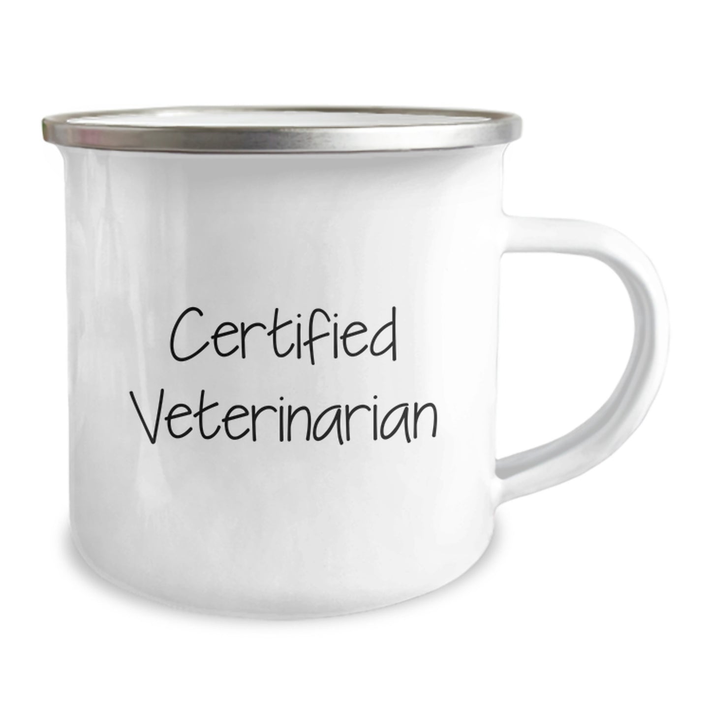 Funny Veterinarian Camping Mug for Birthday Unique Gifts from Friends to Colleagues, 'A Good Veterinarian is Like a Good Campsite, Always Prepared for Anything' - Image 2