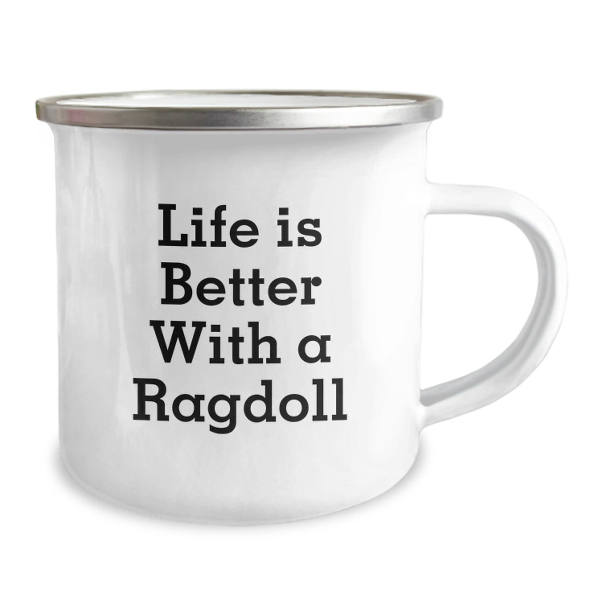 Funny Ragdoll Cat Gifts for Men - Life Is Better With A Ragdoll Birthday Unique Mug for Camping Lovers from Friends - Image 2