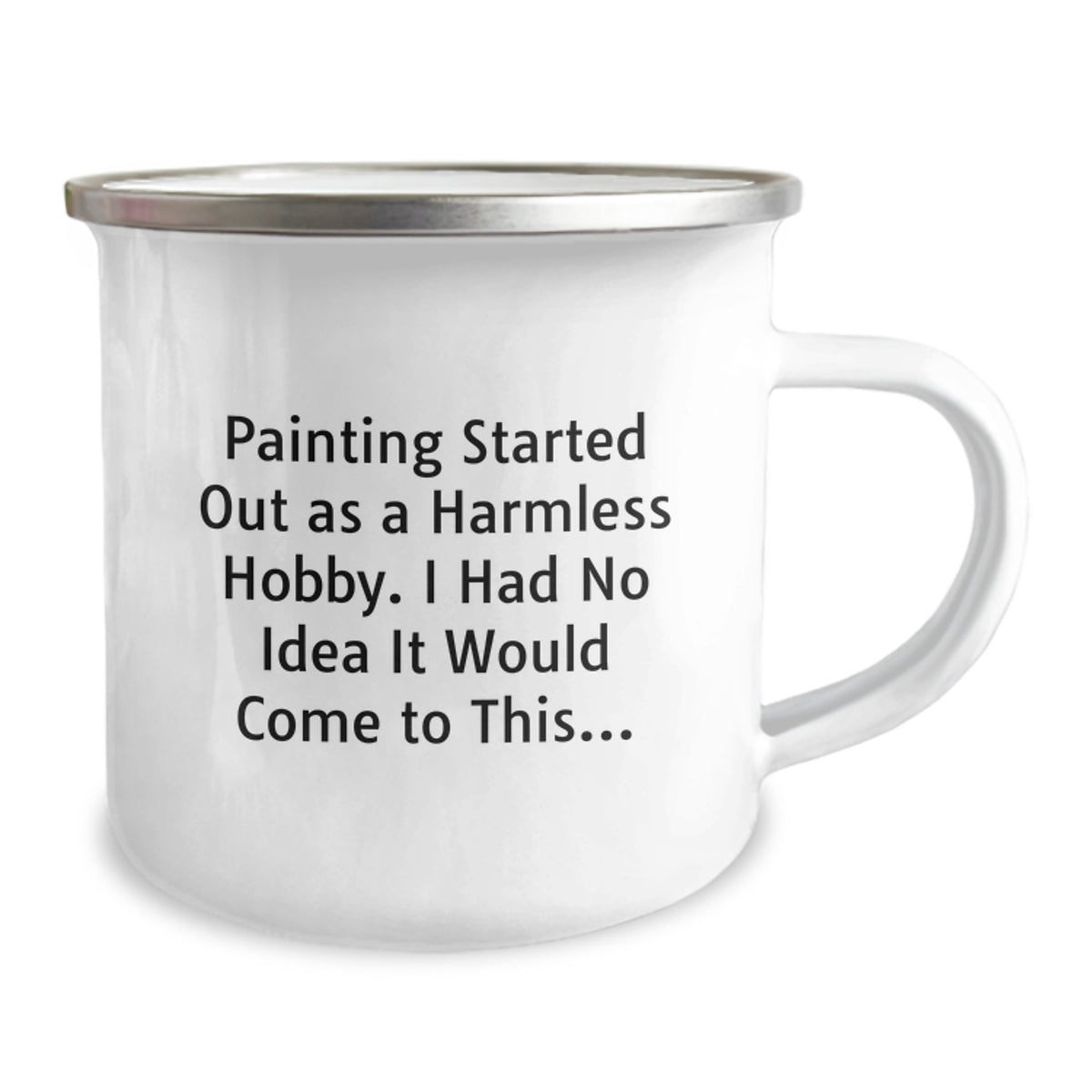 Funny Painting Gifts from Friends for Graduation Unique Camping Mug - Image 2