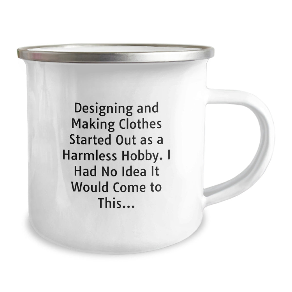 Christmas Gift for Her Designing and Making Clothes Camping Mug Present - Image 2
