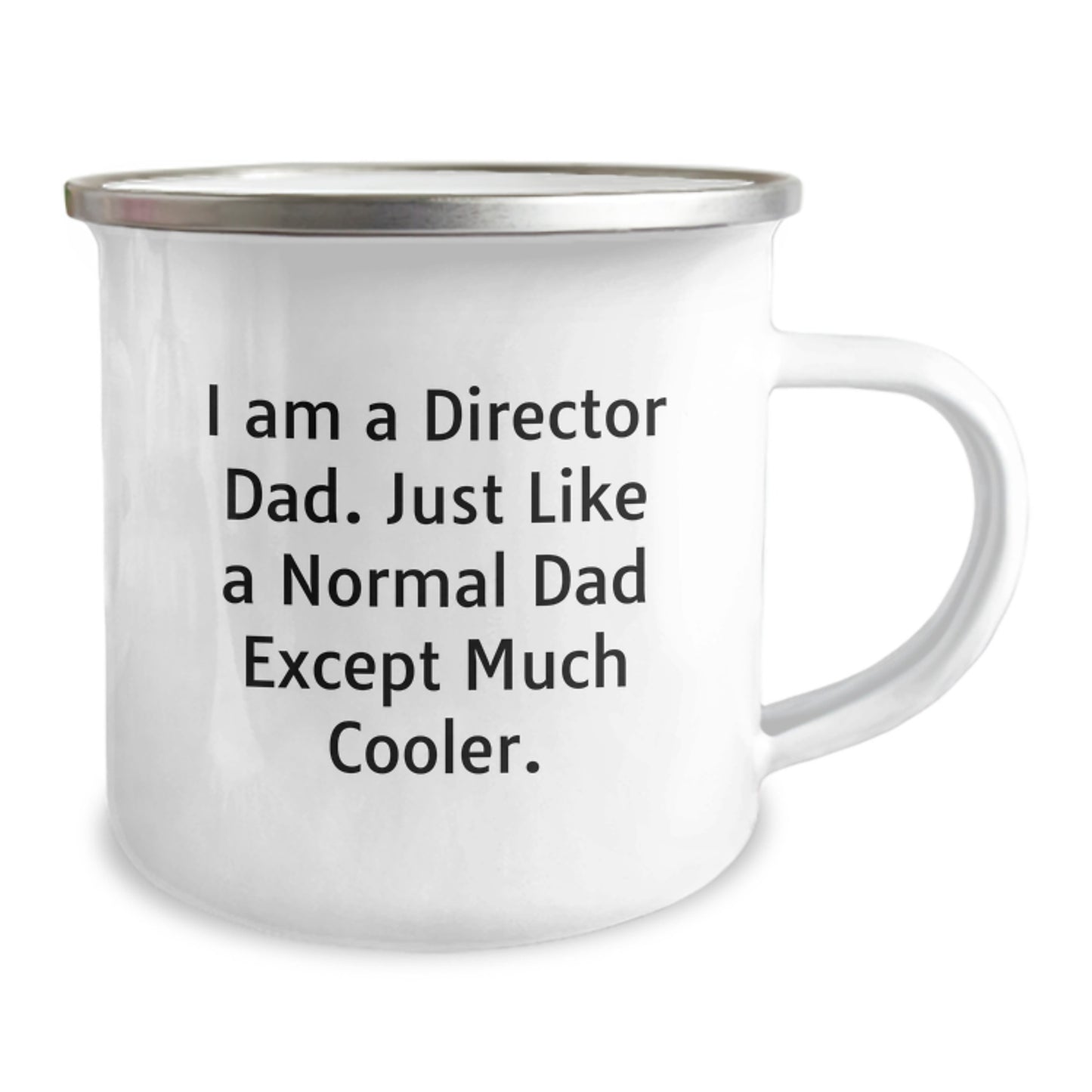 Funny Director Dad Gifts for Men - Director Camping Mug for Graduation Unique Gifts from Family to Dad - Image 2