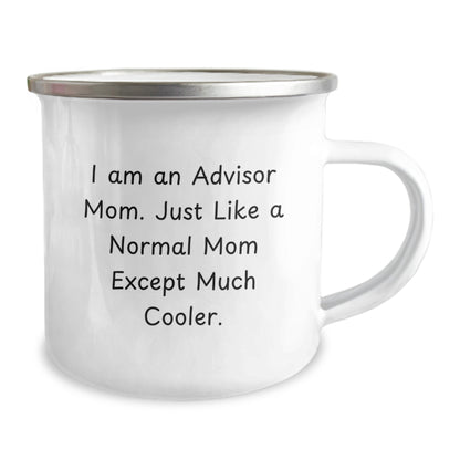 Christmas Gift for Her Advisor Mom Camping Mug - A Cool Present - Image 2