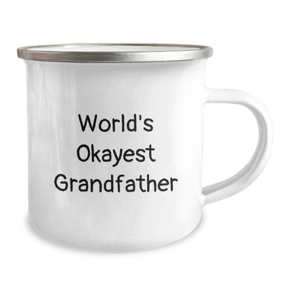 Funny Grandfather Camping Mug Gifts from Friends or Family for Graduation Unique - Image 2