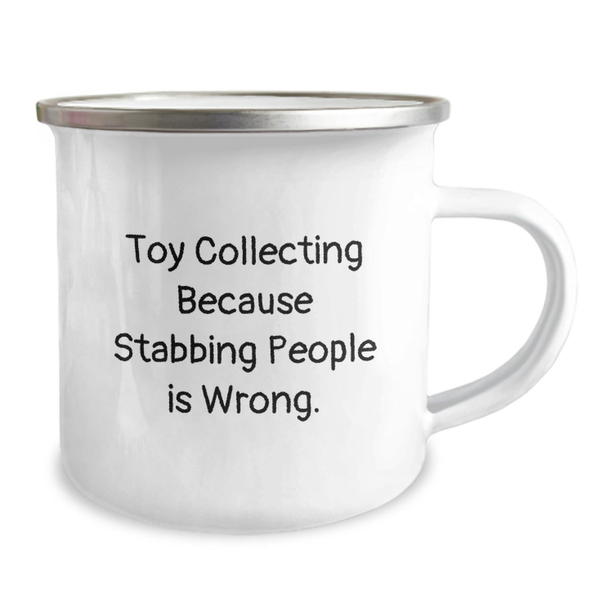 Toy Collecting Gift for Him A Humorous Keepsake Camping Mug - Image 2