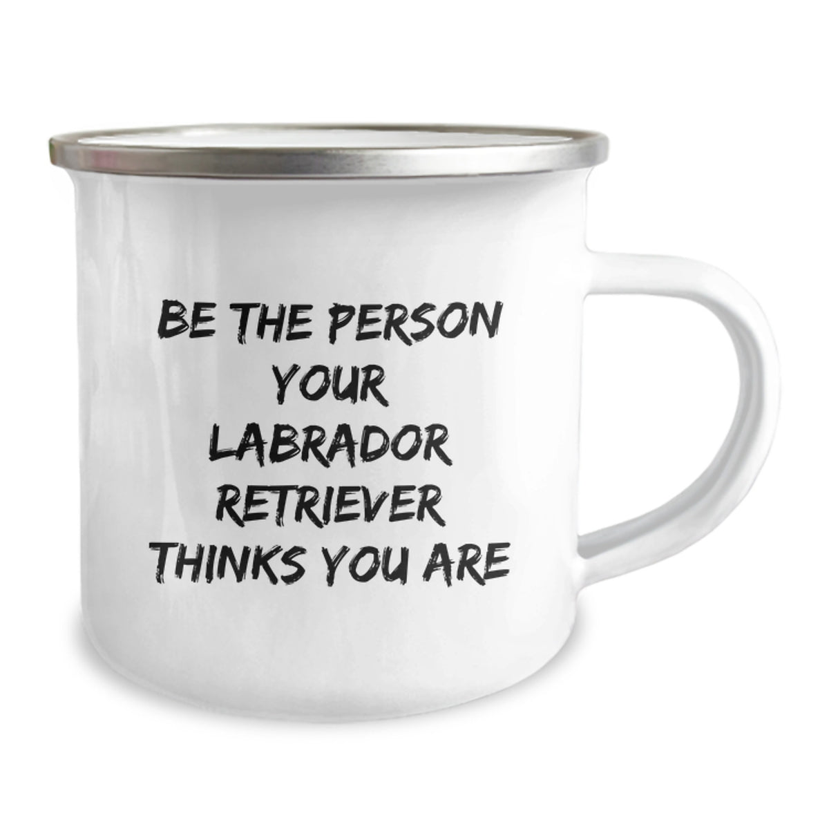 Funny Labrador Retriever Dog Camping Mug Gifts from Men to Friends for Birthday - Image 2