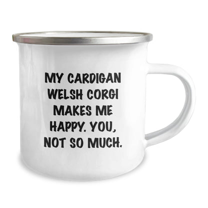 Funny Cardigan Welsh Corgi Dog Gifts, Camping Mug, Birthday Unique Gifts from Friends, Gifts for Cardigan Welsh Corgi Dog Lovers - Image 2