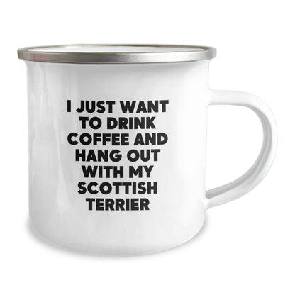 Funny Scottish Terrier Dog Lover Gifts from Men to Women Friends and Family on Birthday - Image 2