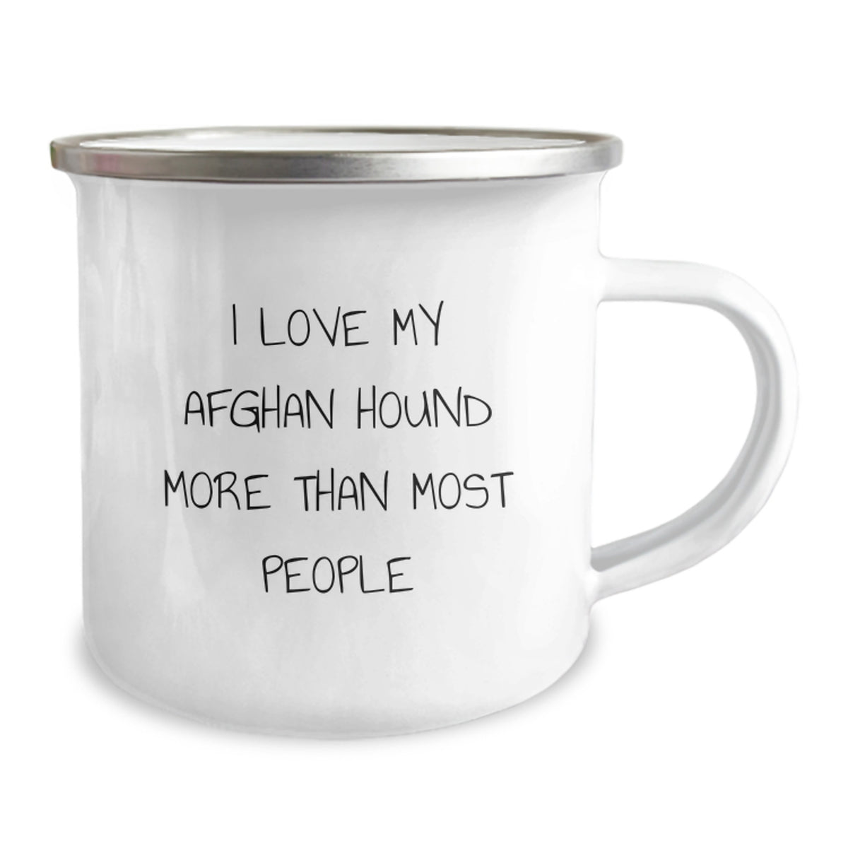 I Love My Afghan Hound More Than Most People, Funny Afghan Hound Dog Gifts for Birthday, Camping Mug from Family, Gifts for Afghan Hound Dog Lovers - Image 2