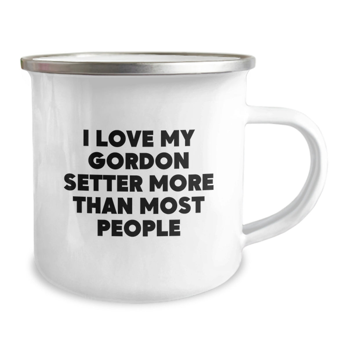 Gordon Setter Dog Gifts, Funny Quote Mug for Birthday, Gifts from Friends, Gifts for Gordon Setter Dog Lovers, 12 oz Camping Mug - Image 2