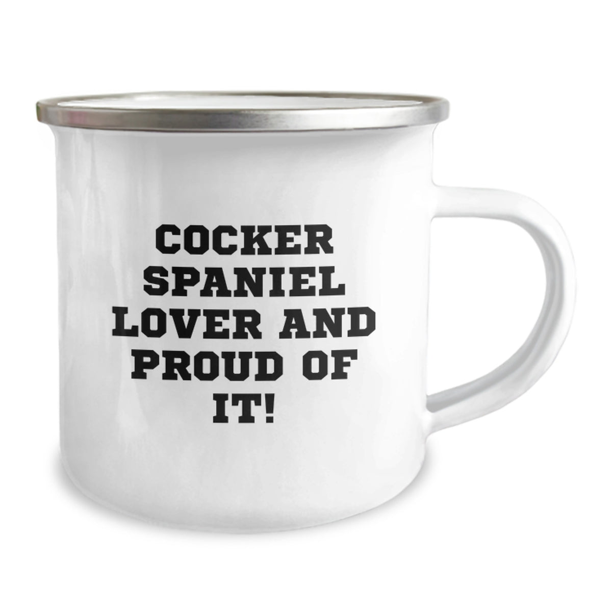 Cocker Spaniel Lover Gifts from Family for Birthday Unique Camping Mugs - Cocker Spaniel Dog Enthusiast Coffee Mugs, Funny Quote - Image 2