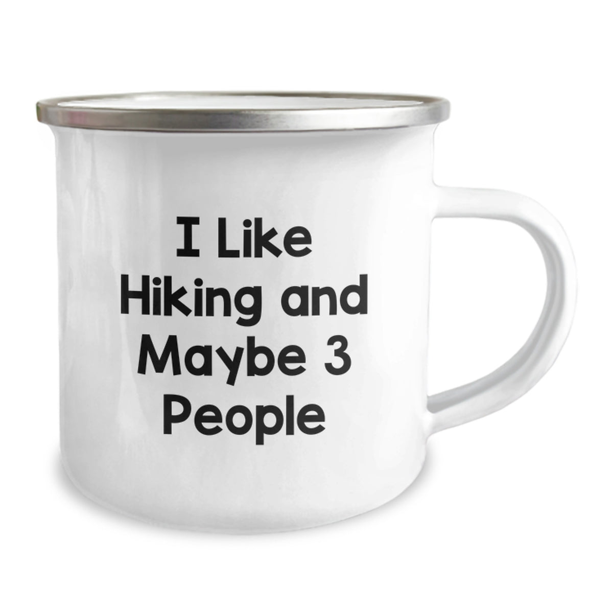 Hiking Gifts for Men, Funny Camping Mug, 'I Like Hiking And Maybe 3 People', Birthday Unique Gifts from Friends, Best Hiking Mug for Outdoor Enthusiasts - Image 2