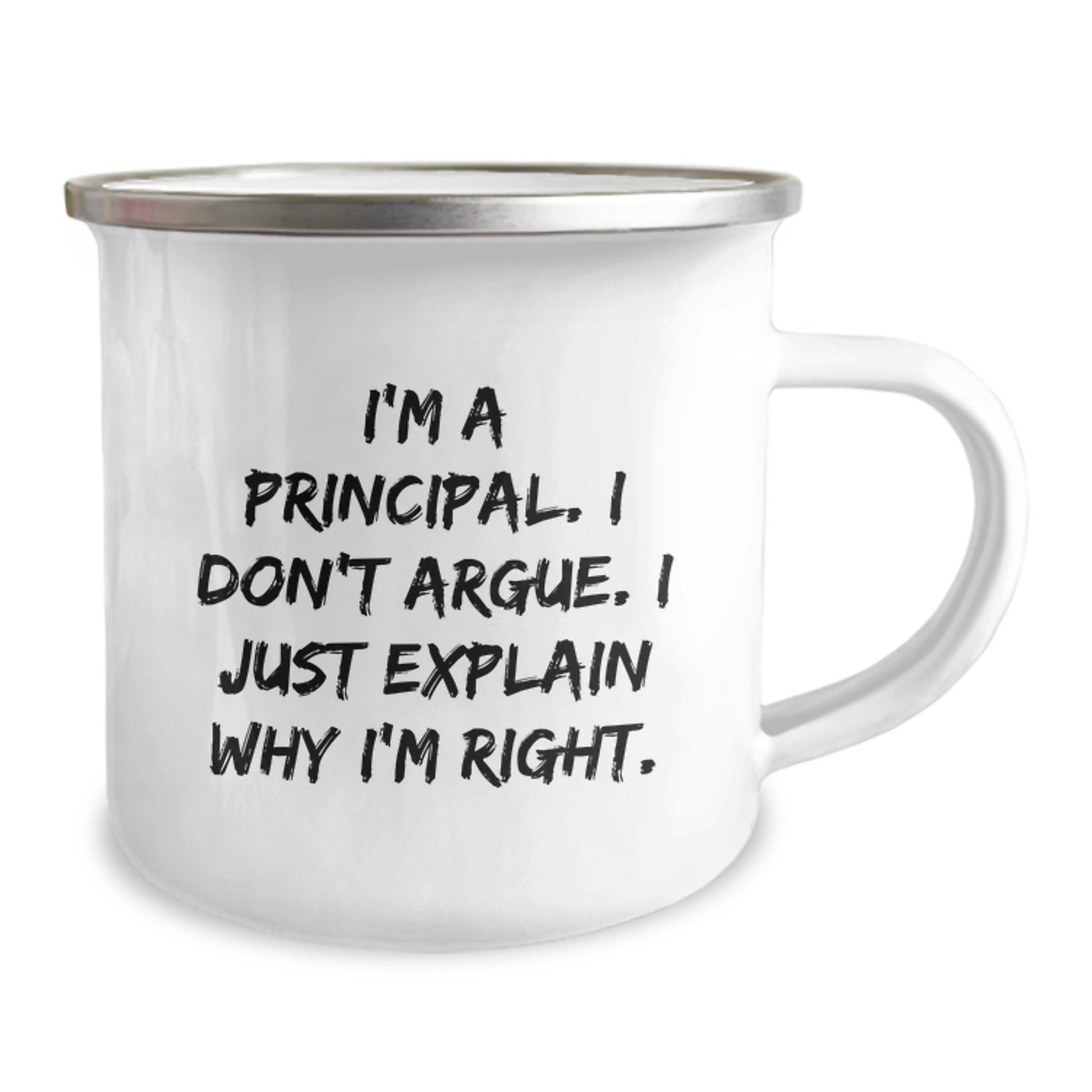 Gifts from Family, Gifts for Principal - Funny Principal Camping Mug, Christmas Unique Gifts - Image 2