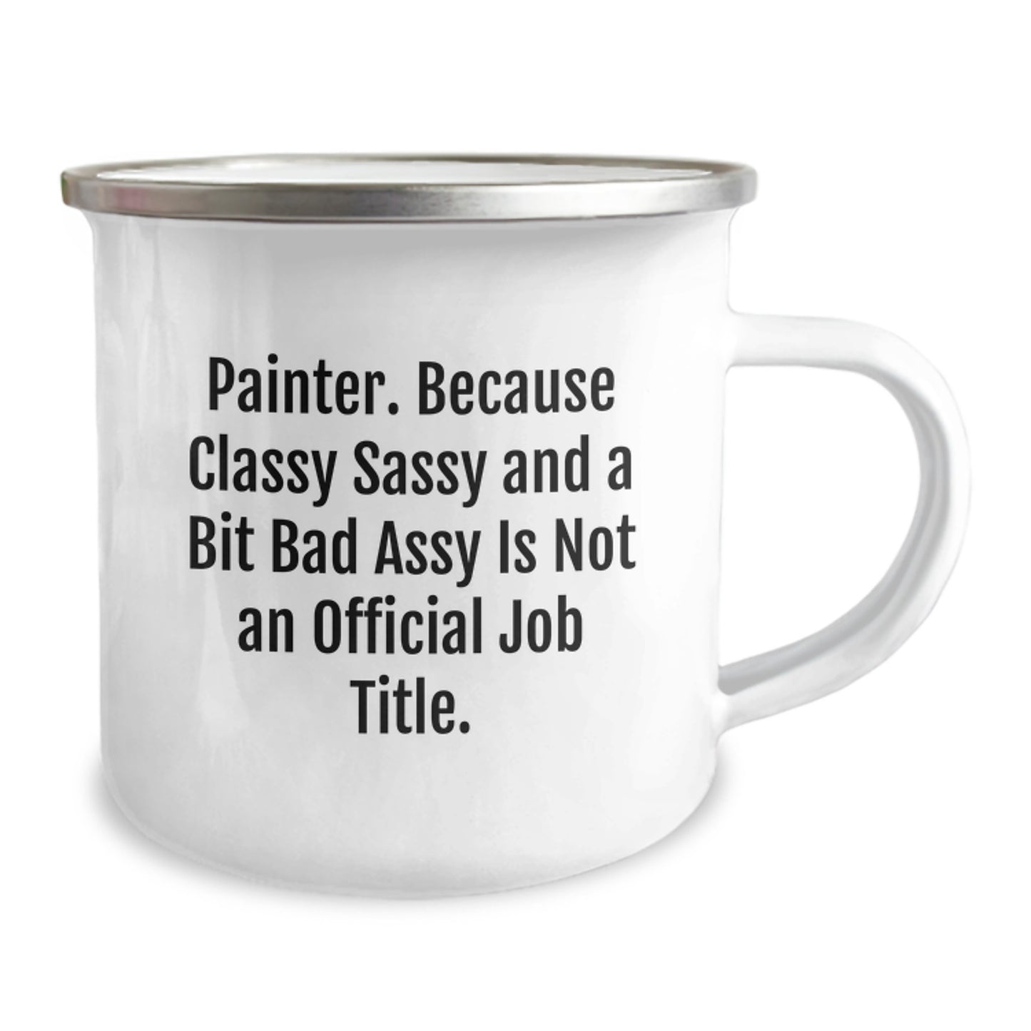 Painter Gifts from Friends - Funny Painter Christmas Unique Mugs, Stylish Camping Mug for Painter Enthusiasts, Humorous Quote for Painter Lover - Gifts for Men, Women, Painter Friends - Image 2