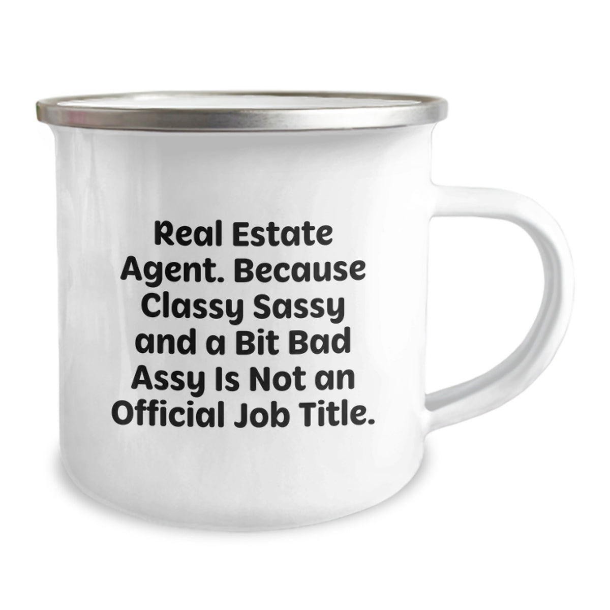 Gifts from Friends, Funny Real Estate Agent, Camping Mug for Christmas Unique Gifts - Image 2