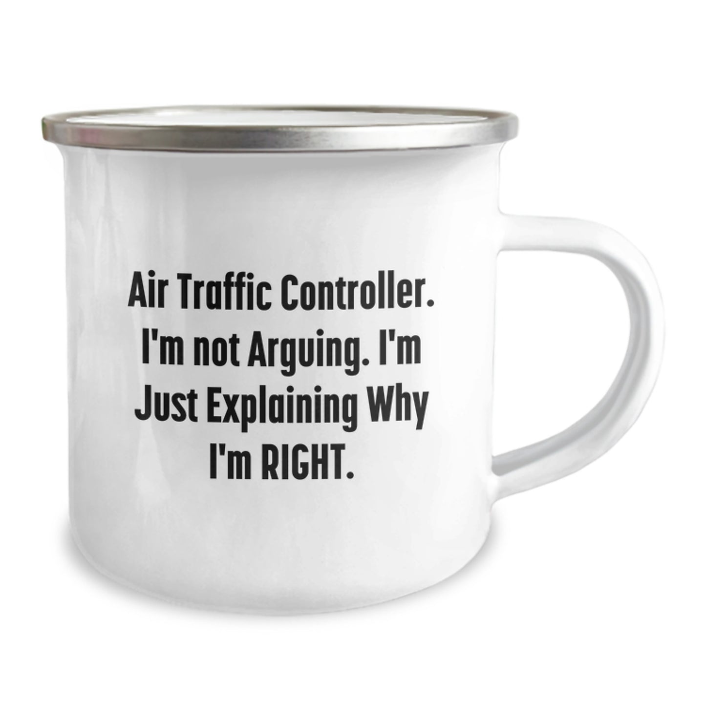 Funny Air Traffic Controller Gifts for Men, Christmas Unique Humor Mugs, Air Traffic Controller Camping Mug with Inspirational Quote, Ideal Gifts from Friends - Image 2