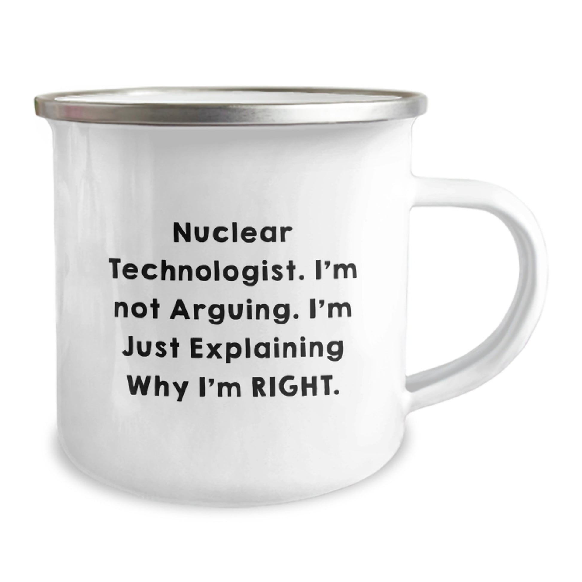 Funny Nuclear Technologist Gifts for Men, Nuclear Technologist Camping Mug, Christmas Unique Ideas from Friends - Image 2