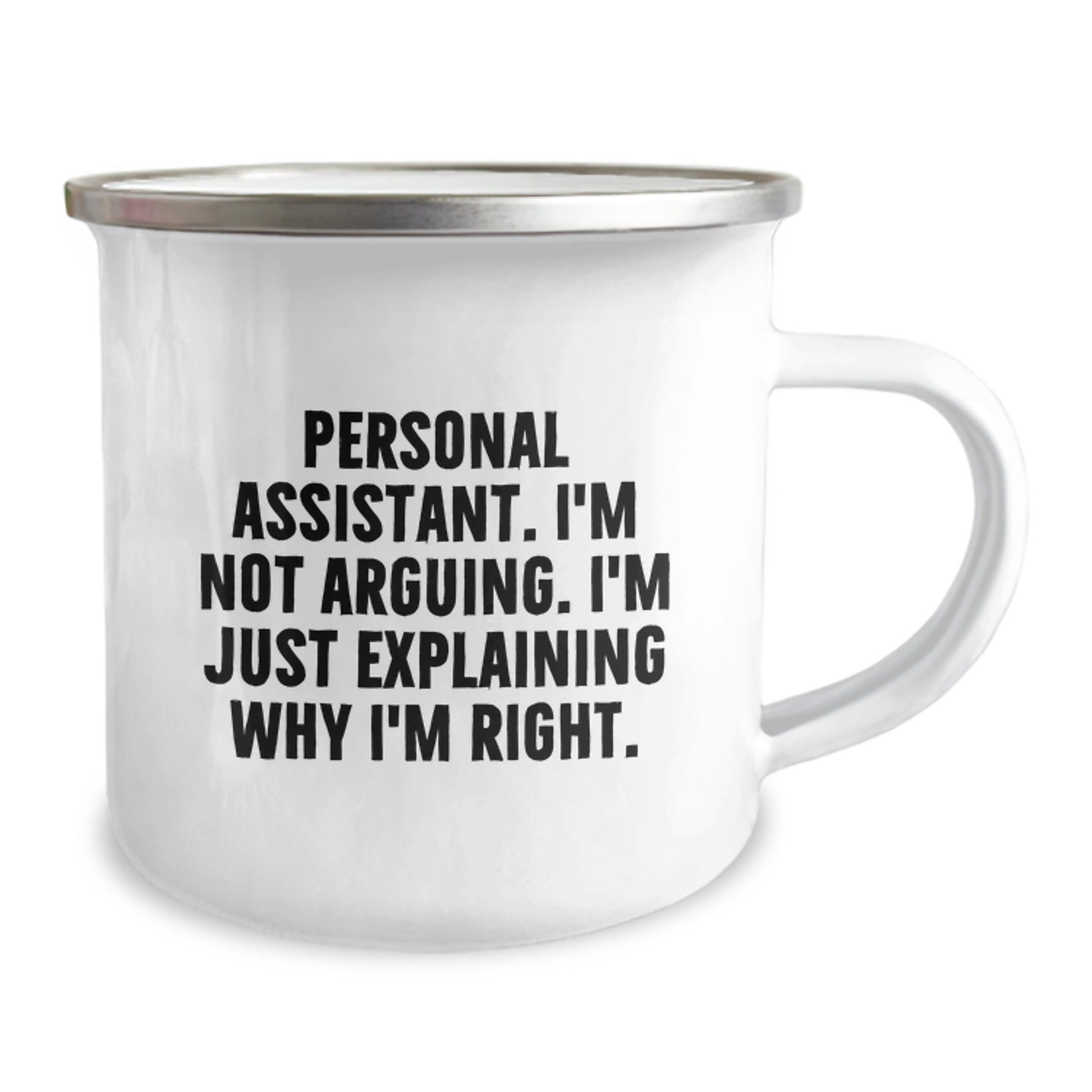 Gifts from Friends and Family for Personal Assistants, Funny Camping Mug, Perfect for Christmas Unique Gifts - Image 2