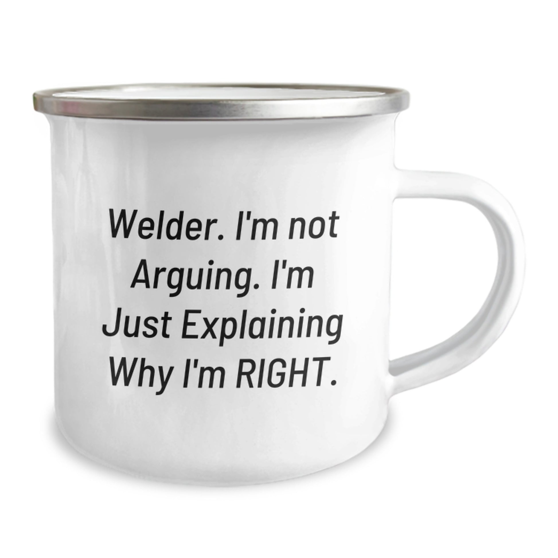 Funny Welder Gifts from Men to Friends, Unique Christmas Unique Gifts for Welder, Camping Mug - Image 2