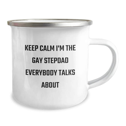 Funny Stepdad Camping Mug Gifts from Men to Stepdad -  - Image 2