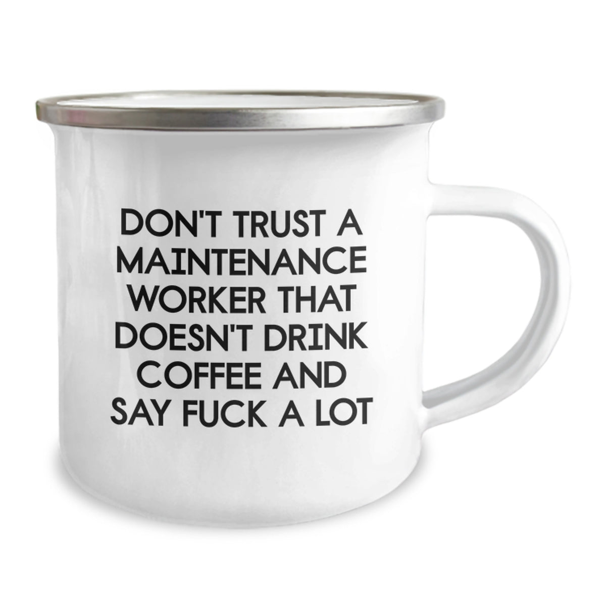 Funny Maintenance Worker Gifts from Men Christmas Unique Gifts for Maintenance Worker Men Funny Camping Mug - Image 2
