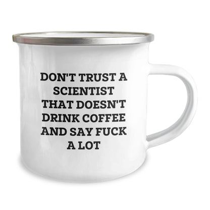 Funny Scientist Camping Mug Gifts from Friends for Men, Unique Christmas Unique Gifts, Perfect for Scientist Enthusiasts - Image 2