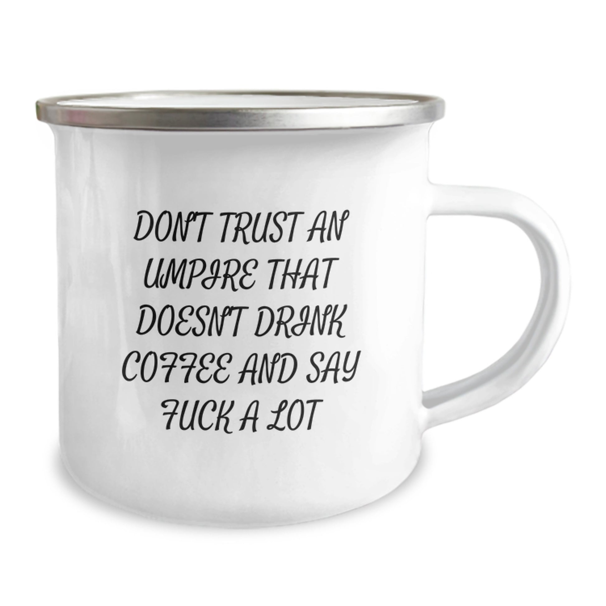 Funny Umpire Gifts for Him - Umpire Themed Camping Mug for Christmas Unique Gifts from Men to Umpire Friends - Image 2