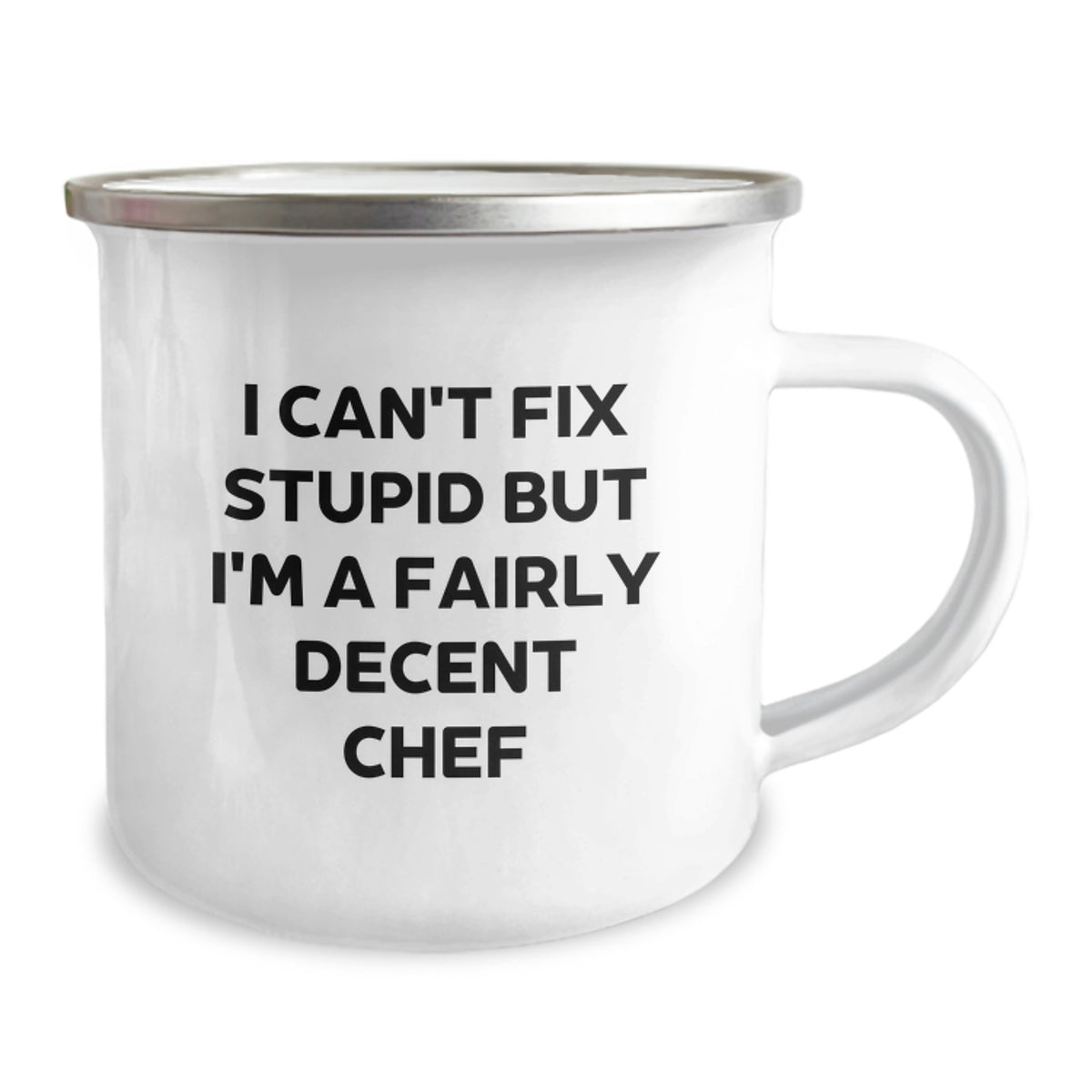 Funny Chef Gifts For Men - I'm A Fairly Decent Chef - Camping Mug Gifts from Friends for Birthday - Image 2