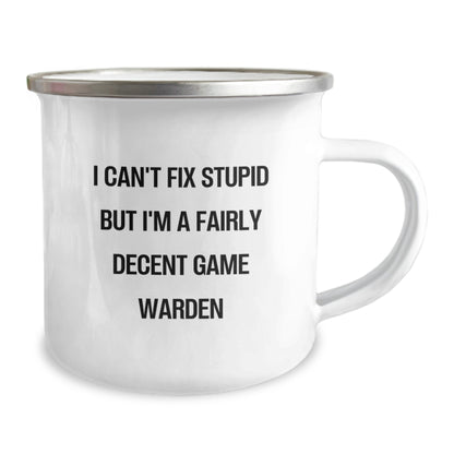 Funny Game Warden Gifts from Men to Men, Christmas Unique Gifts for Game Wardens - Image 2