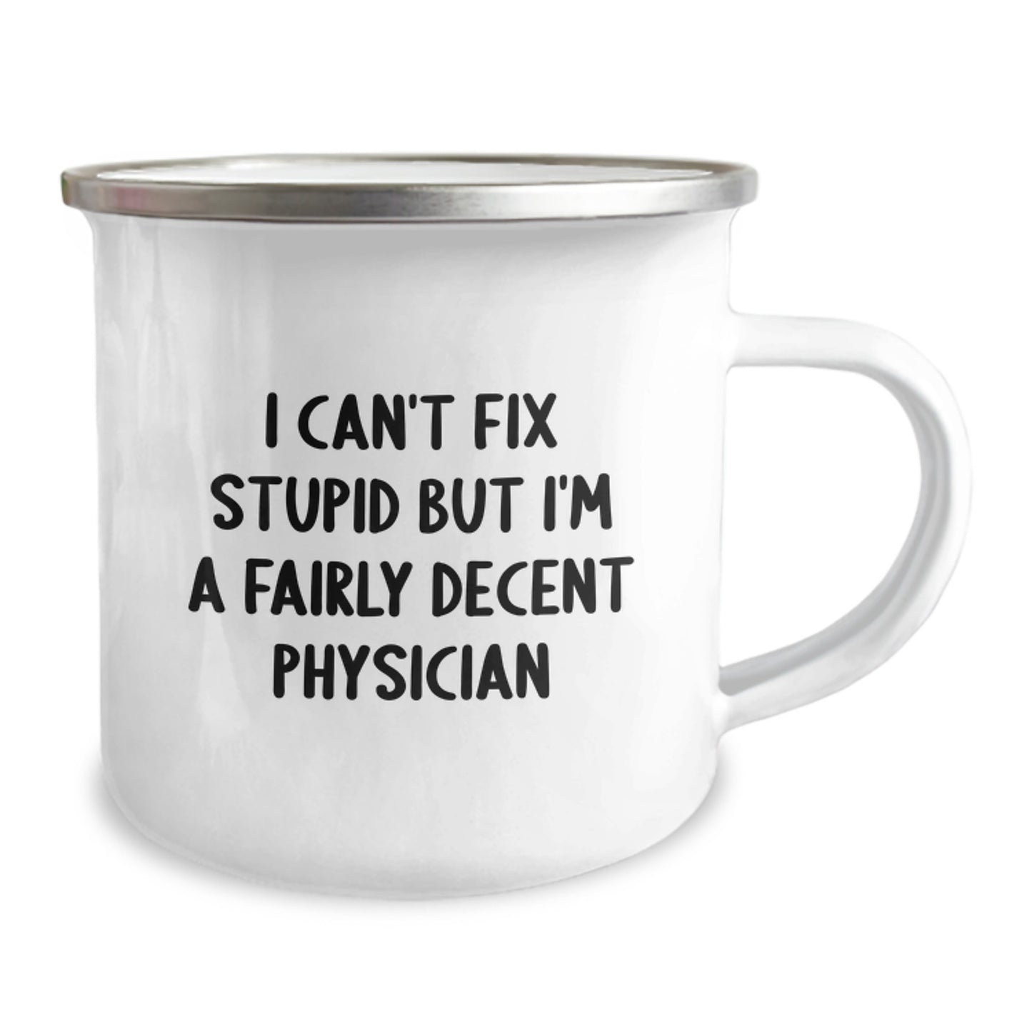 Funny Physician Gifts for Physician, Camping Mug for Men, Unique Valentine's Gifts from Friends, Inspirational Quotes for Physician - Image 2
