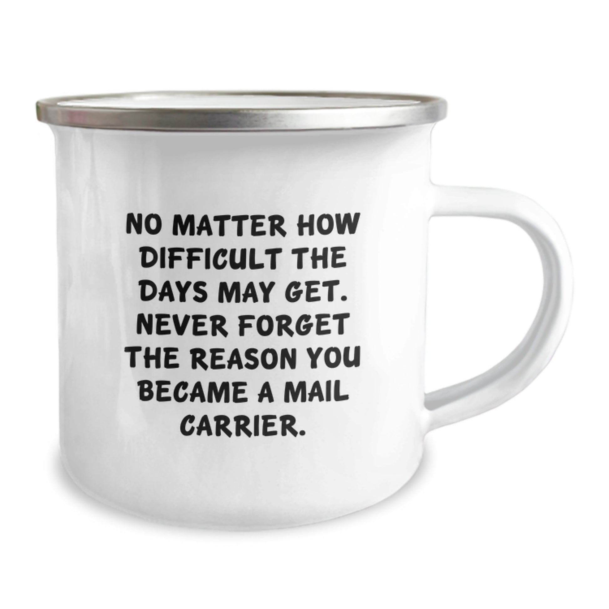 Funny Mail Carrier Gifts from Friends for Mail Carrier Men and Women Camping Mug, Inspirational Quote, Christmas Unique Gifts - Image 2