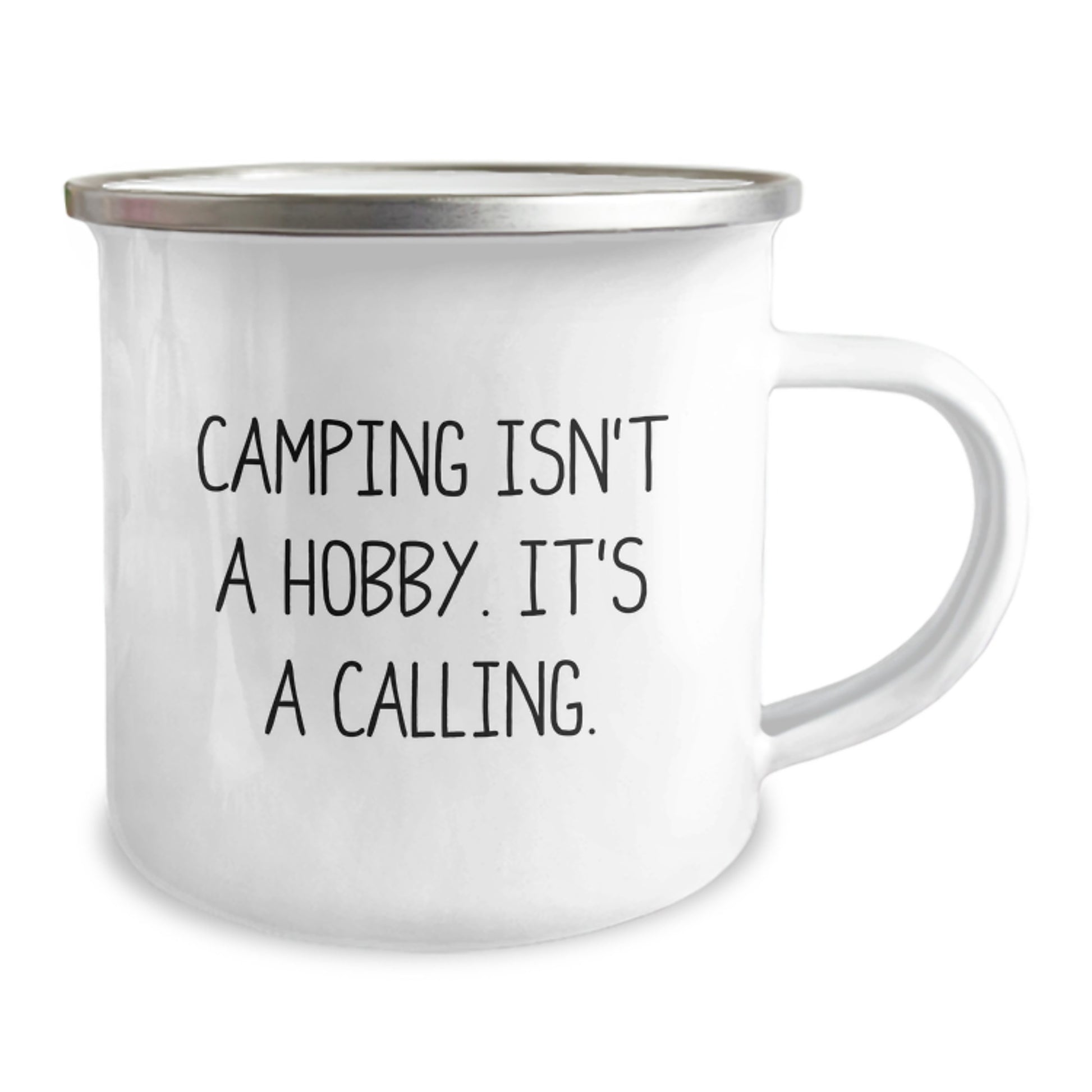 Camping Gifts from Friends for Camping Enthusiasts, 'Camping Isn't A Hobby. It's A Calling.', Funny Birthday Unique Gifts for Men, Women, Coworkers, Family, Camping Lovers - Image 2