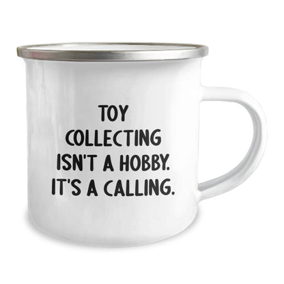 Gifts from Men to Toy Collecting Enthusiasts, Inspirational Funny Camping Mug for Toy Collecting Friends and Family, Perfect Toy Collecting Mom Gifts for Mother's Day - Image 2