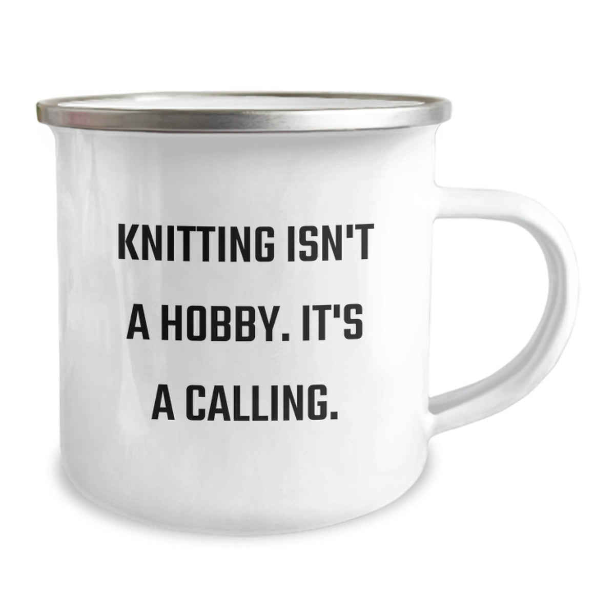 Funny Knitting Quotes Gifts from Family for Knitting Lovers - Mother's Day Unique Gifts - Camping Mug - Image 2