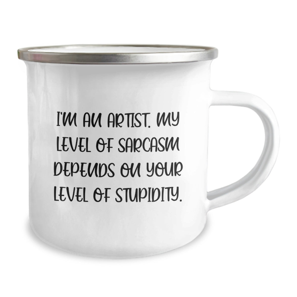 Funny Artist Camping Mug - Valentine's Unique Gifts from Friends for Artist - Image 2