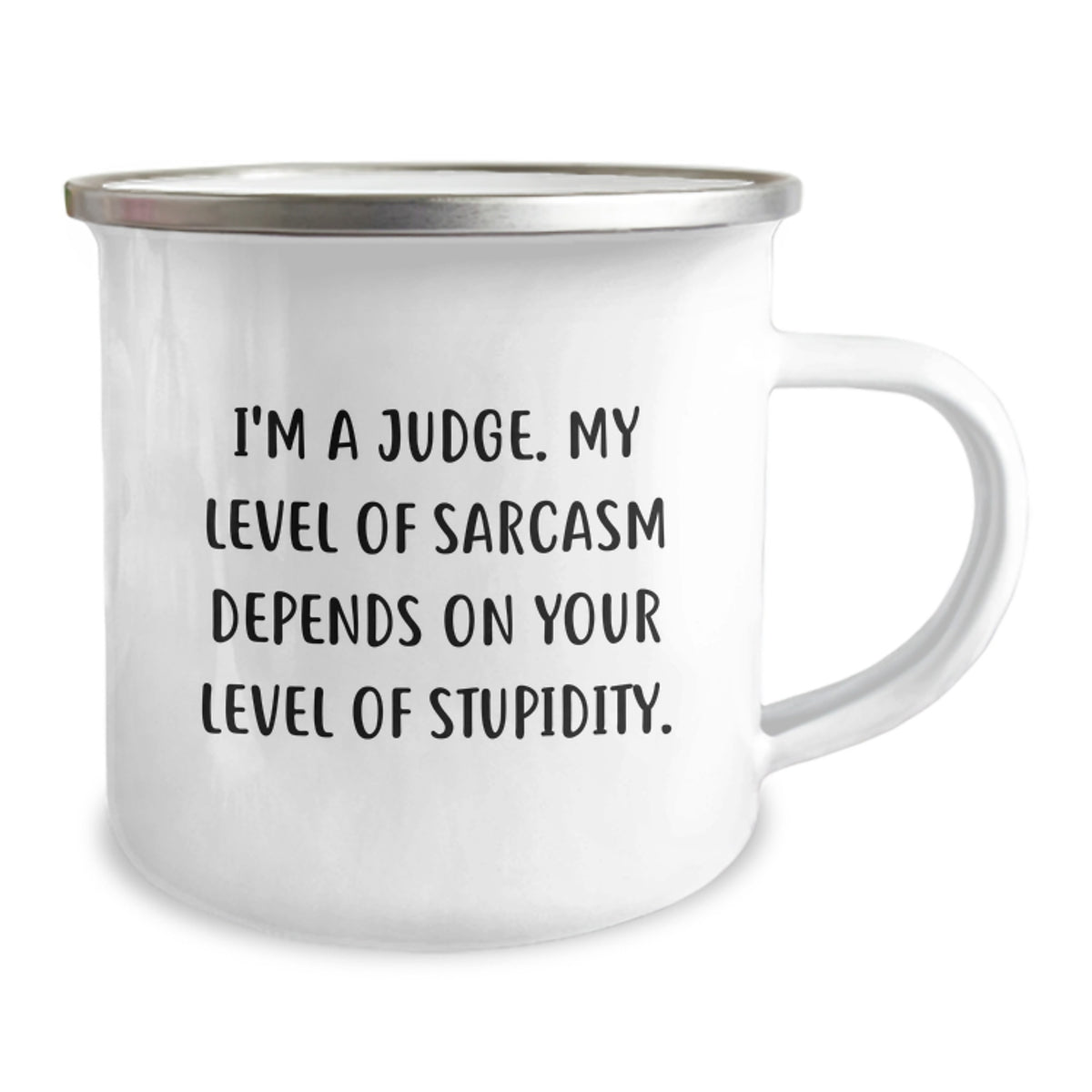 Funny Judge Gift for Judge, Unique Birthday Unique Gifts from Friends, Funny Camping Mug for Judge - Image 2
