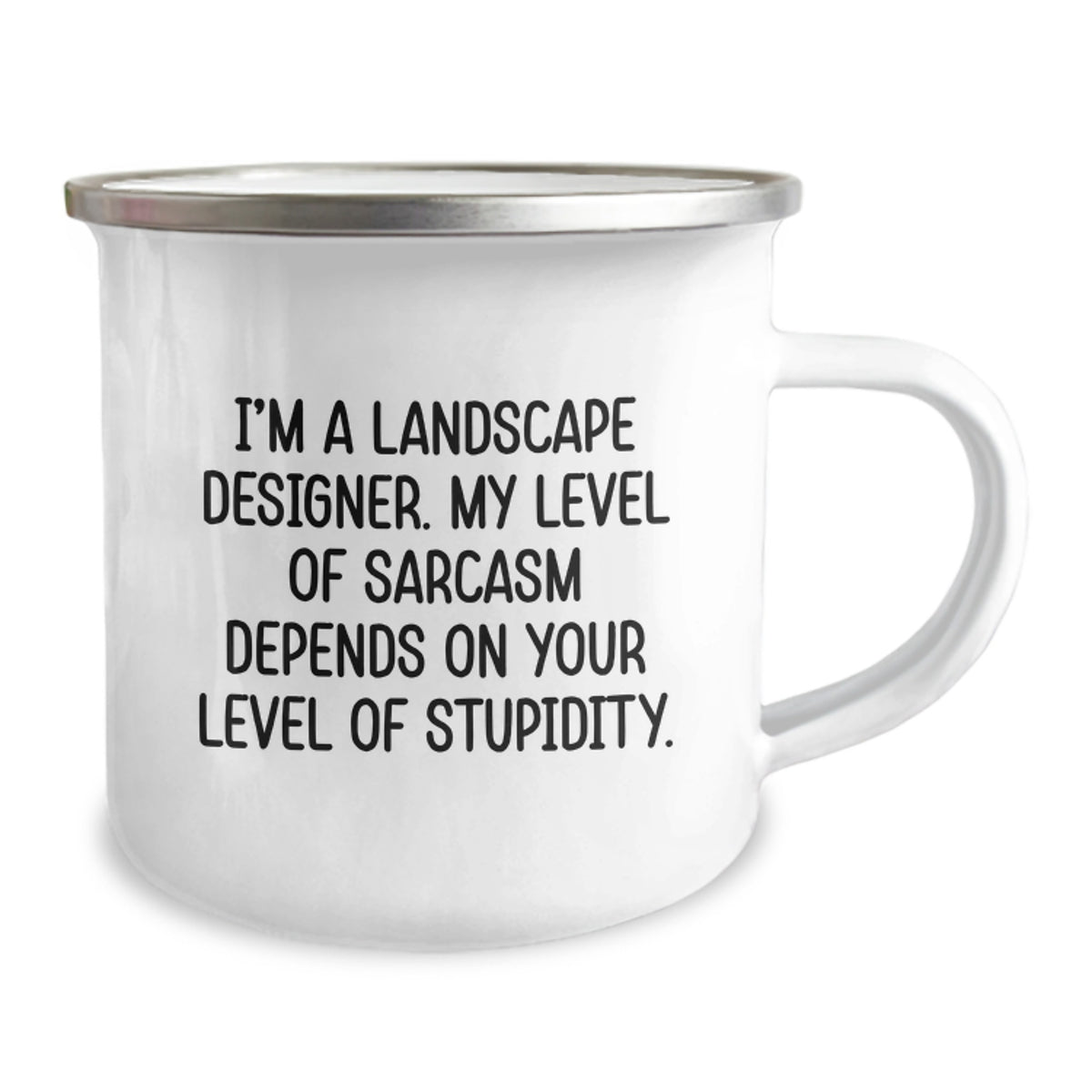 Funny Landscape Designer Gifts from Friends and Family - Sarcasm Level Mug for Mother's Day Unique - Image 2