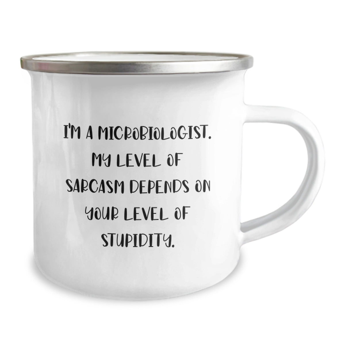 Funny Quote Gifts from Friends to Microbiologist Mother's Day Camping Mug - Perfect for Lab Enthusiasts, Sarcasm Lovers, and Coffee Drinkers - Image 2