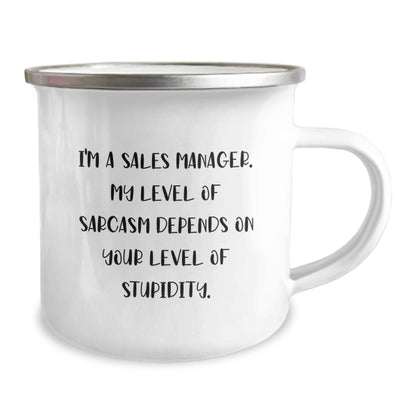 Funny Sales Manager Gifts from Friends - Birthday Unique Mugs for Sales Manager Sarcasm - Image 2