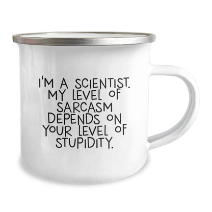 Funny Scientist Gifts, I'm A Scientist Camping Mug, Unique Mother's Day Unique Gifts from Friends, Family, or Coworkers to the Scientist in Your Life - Image 2