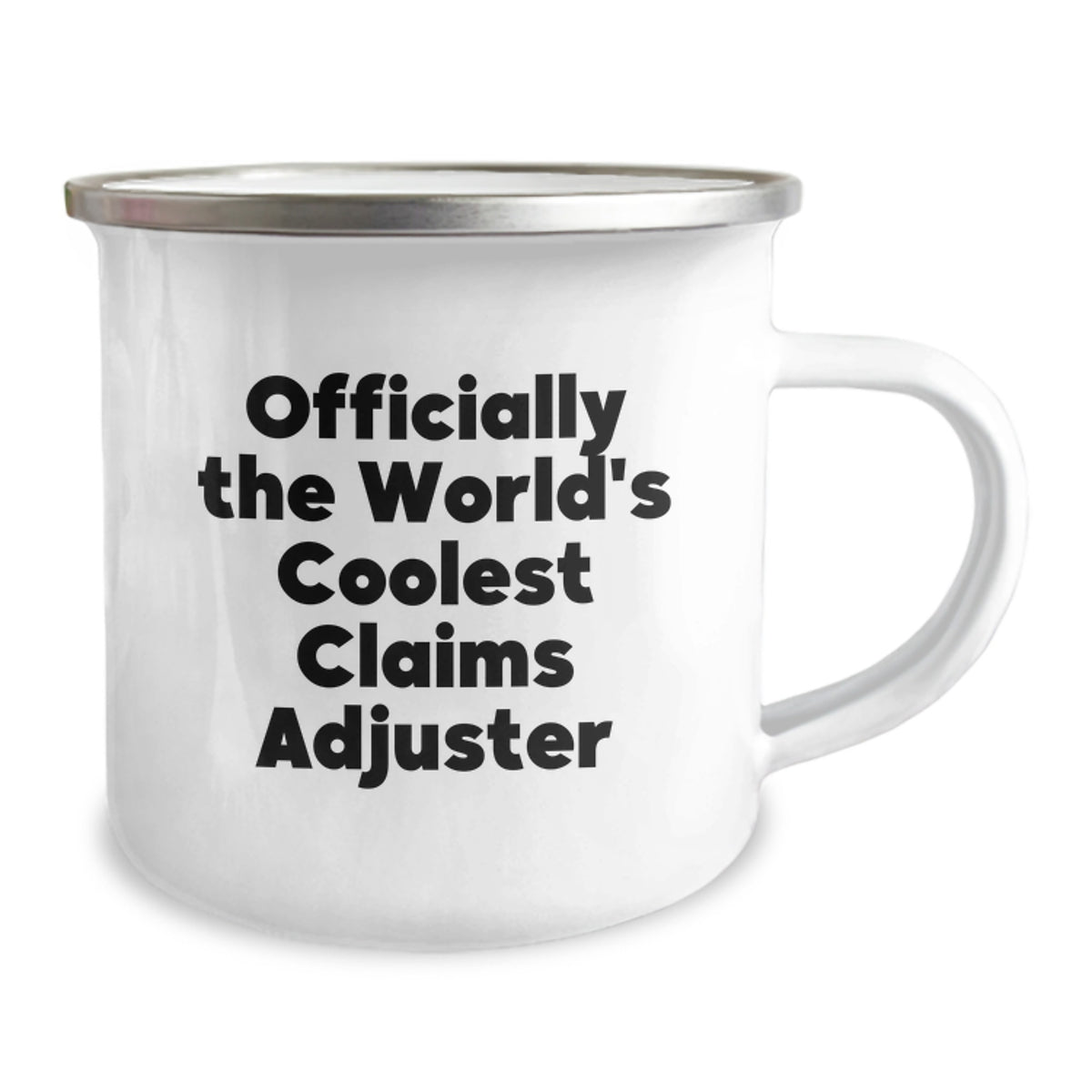 Funny Claims Adjuster Gifts, Officially The World's Coolest Claims Adjuster Camping Mug, Perfect Father's Day Unique Gifts from Men to Claims Adjuster - Image 2