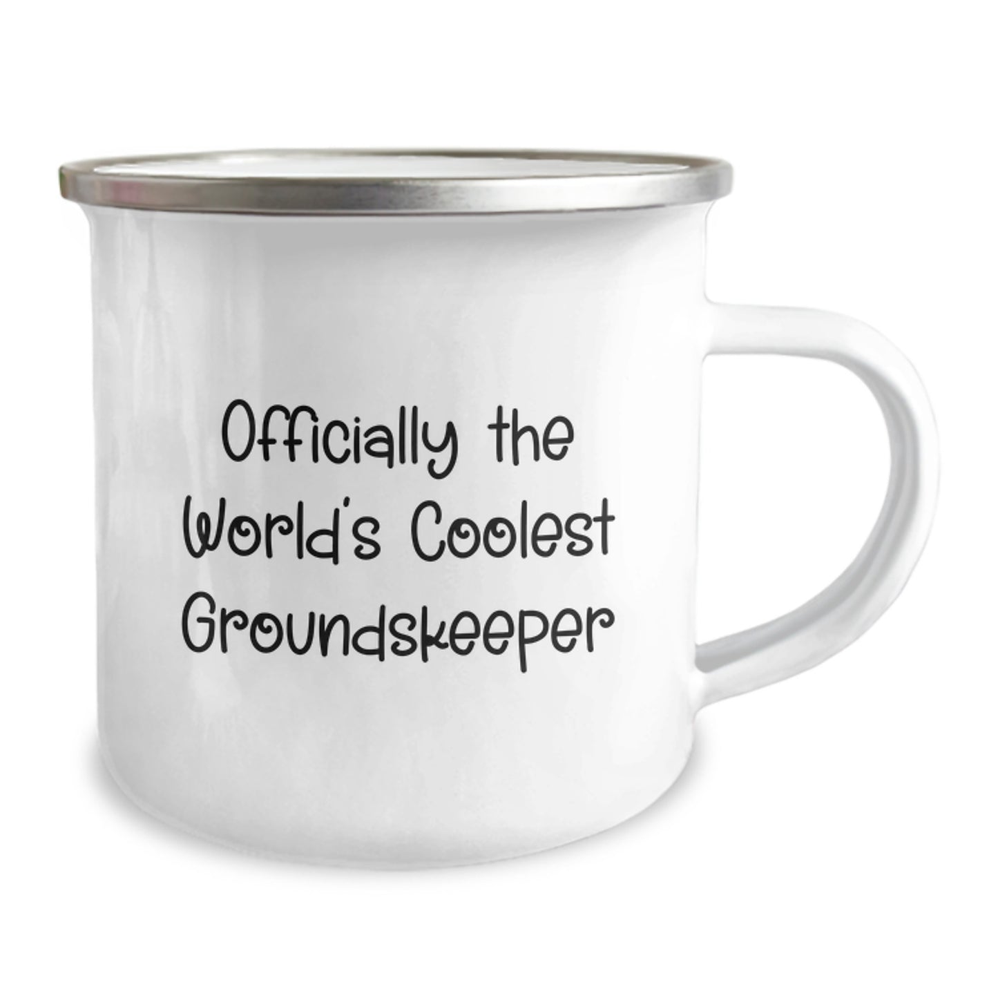 Funny groundskeeper Gifts for Men, Camping Mug Officially The World's Coolest groundskeeper, Valentine's Unique Gifts from Friends to groundskeeper - Image 2