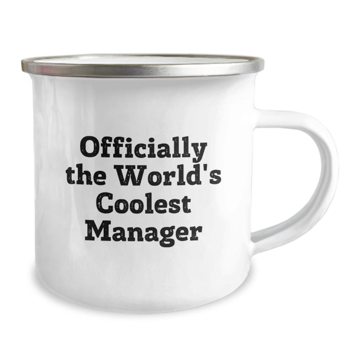 Funny Camping Mugs Gifts from Friends for the Officially World's Coolest Manager, Birthday Unique Gifts, Funny Camping Manager Mugs - Image 2