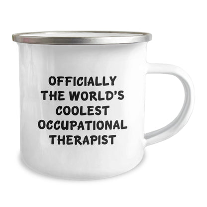Funny Occupational Therapist Gifts for Men from Family, Unique Camping Mugs for Occupational Therapist on Mother's Day - Image 2