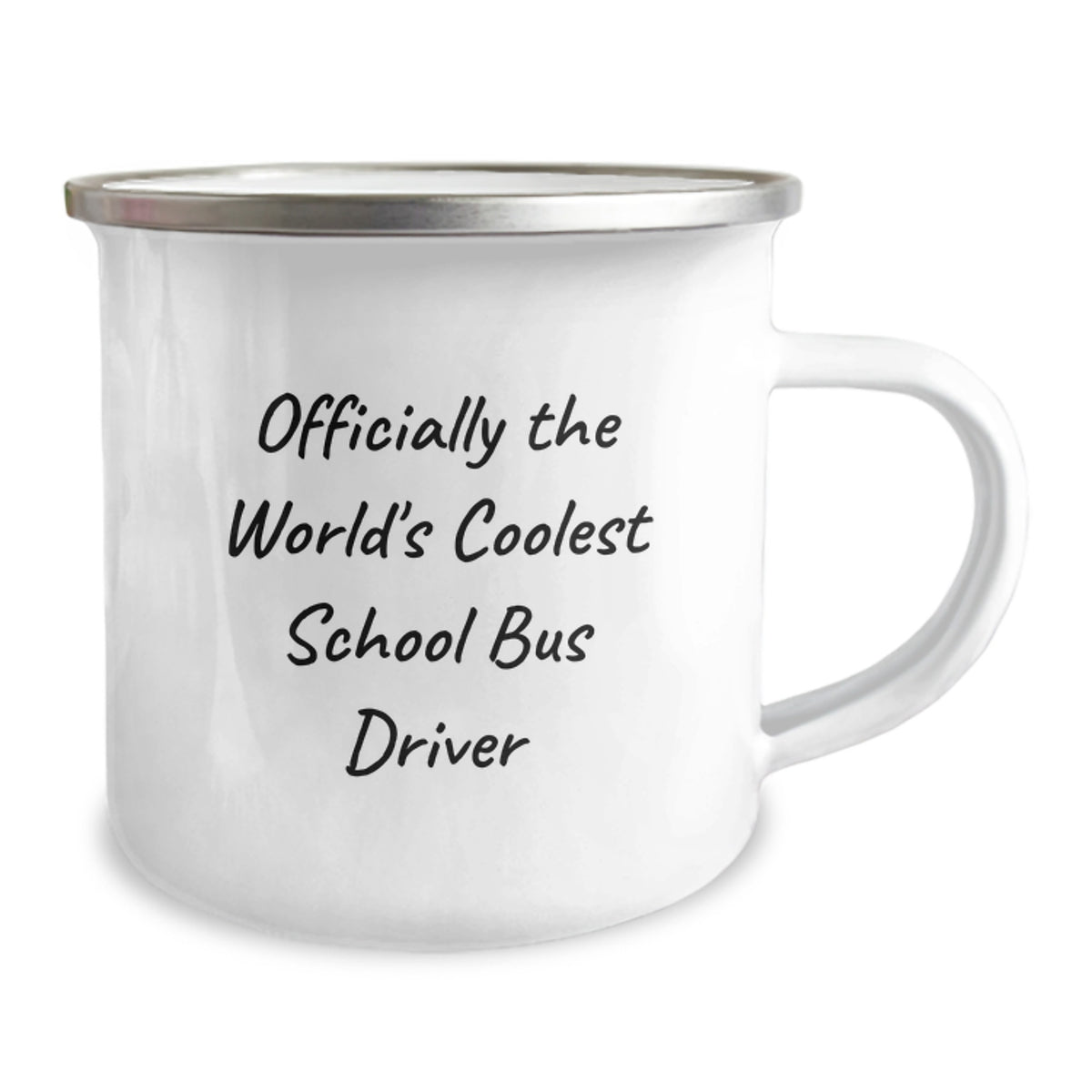 Funny Gifts from Men to World's Coolest School Bus Driver, Officially The World's Coolest School Bus Driver Camping Mug for Him, Unique Mother's Day Unique Gifts for School Bus Drivers - Image 2