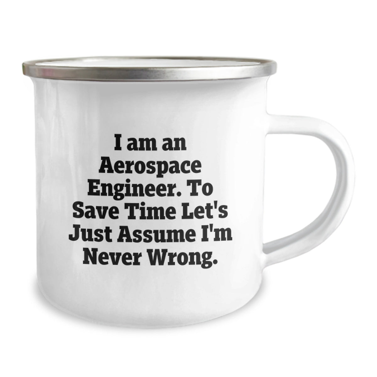 Unique Aerospace Engineer Camping Mug Gifts from Dad - Funny Quote to Save Time - Father's Day Unique Items for Men - Image 2