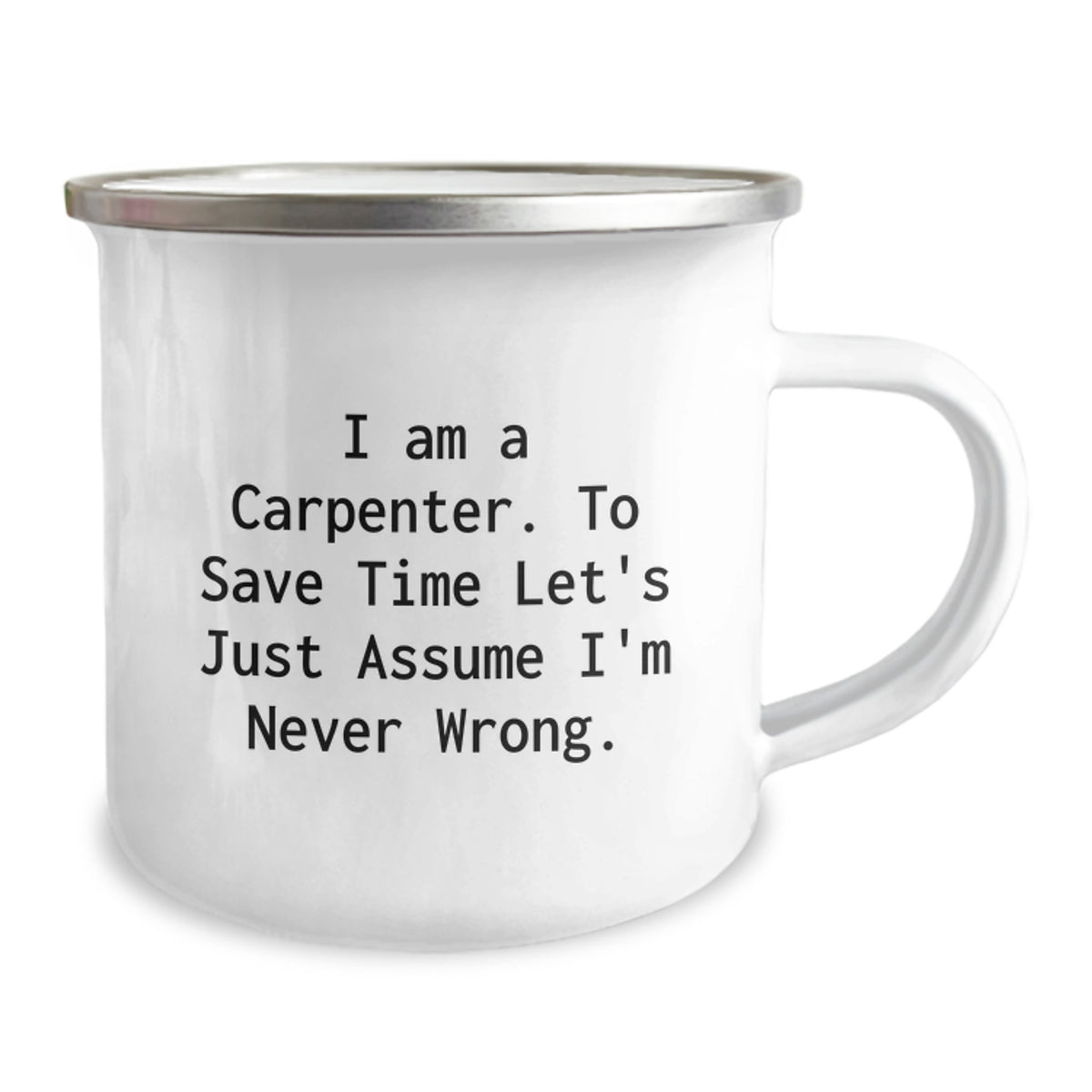 Funny Camping Mug for Carpenter Friends Gifts from Men, Unique Mother's Day Unique Gifts for Him - Image 2